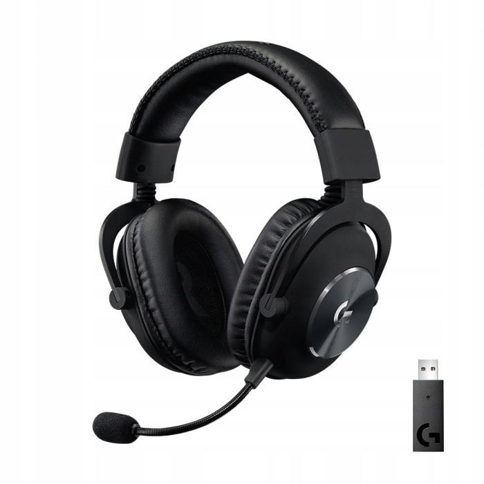 Sluchátka Logitech G Pro X Lightspeed Herní Černá