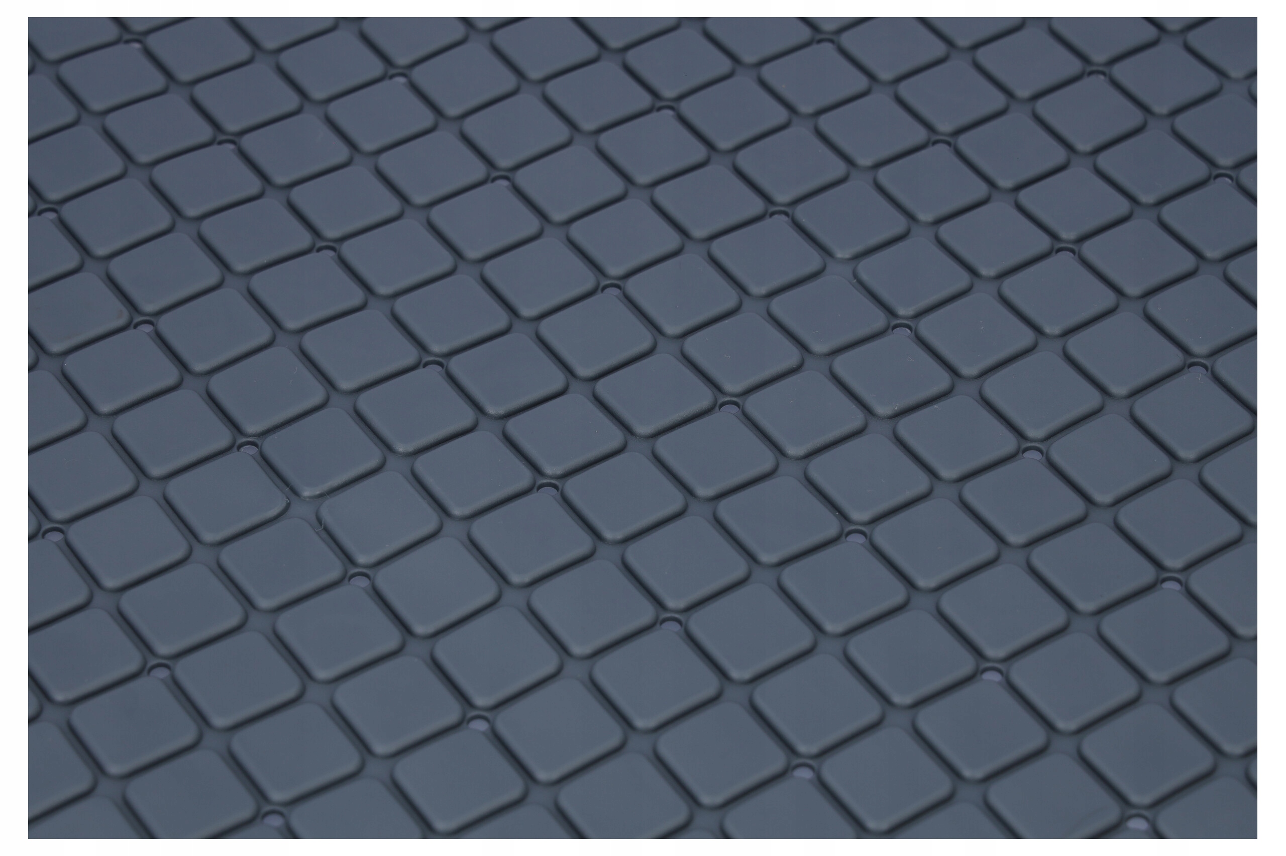 Mata antypoślizgowa do łazienki wanny szara 69x39 Szerokość produktu 39 cm