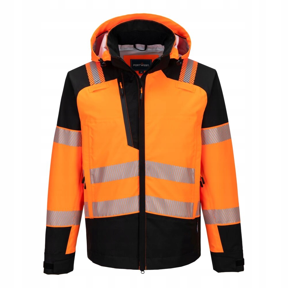 Bunda PW3 Hi-Vis 3L voděodolná, reflexní En 20471 vel. XXL Oranžová