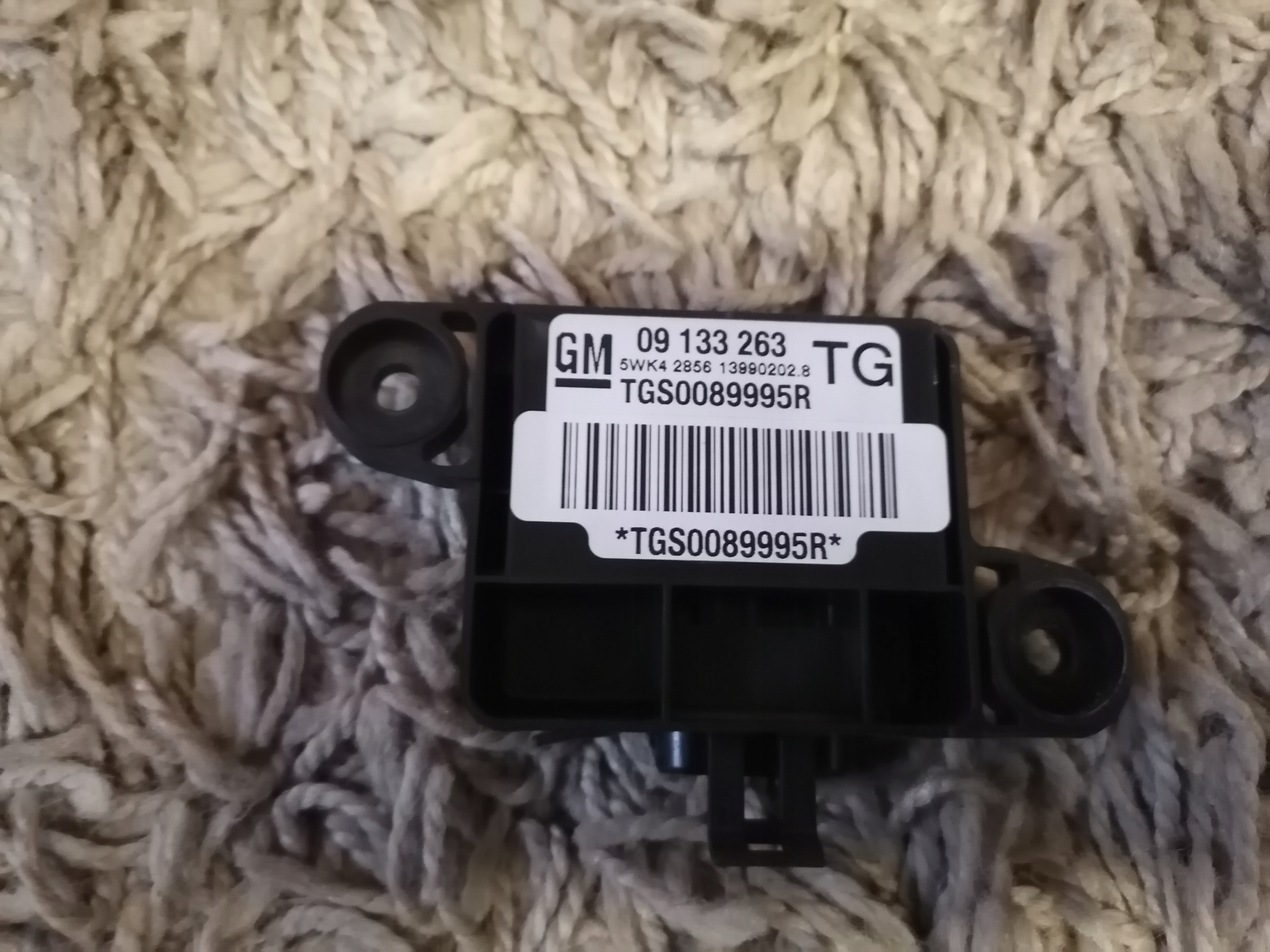Sensor UDZERZENIA OPEL ZAFIRA A 09133263