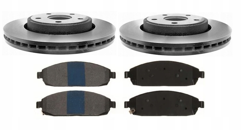 TARCZE + KLOCKI JEEP GRAND CHEROKEE/COMANDER 05-10