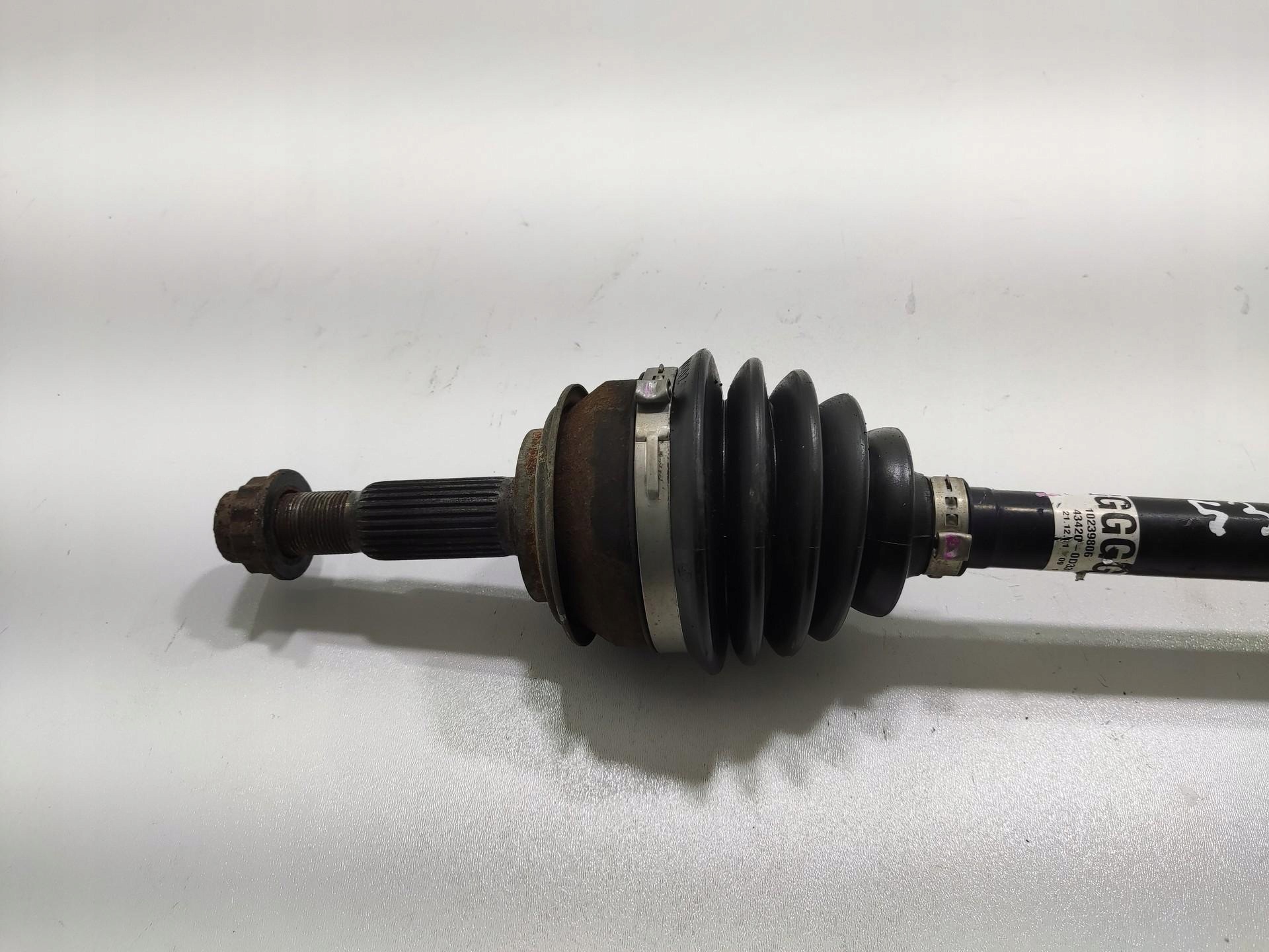 semi-axis left left front TOYOTA YARIS III 1.4 D4D 2011-2014 43420-0D331