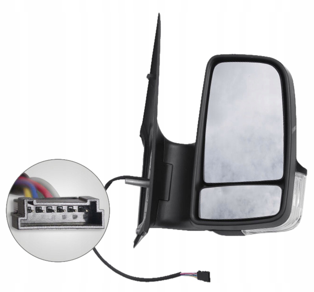 Pravé Zrcátko Mercedes Sprinter 906 Vw Crafter 06- 9068106116