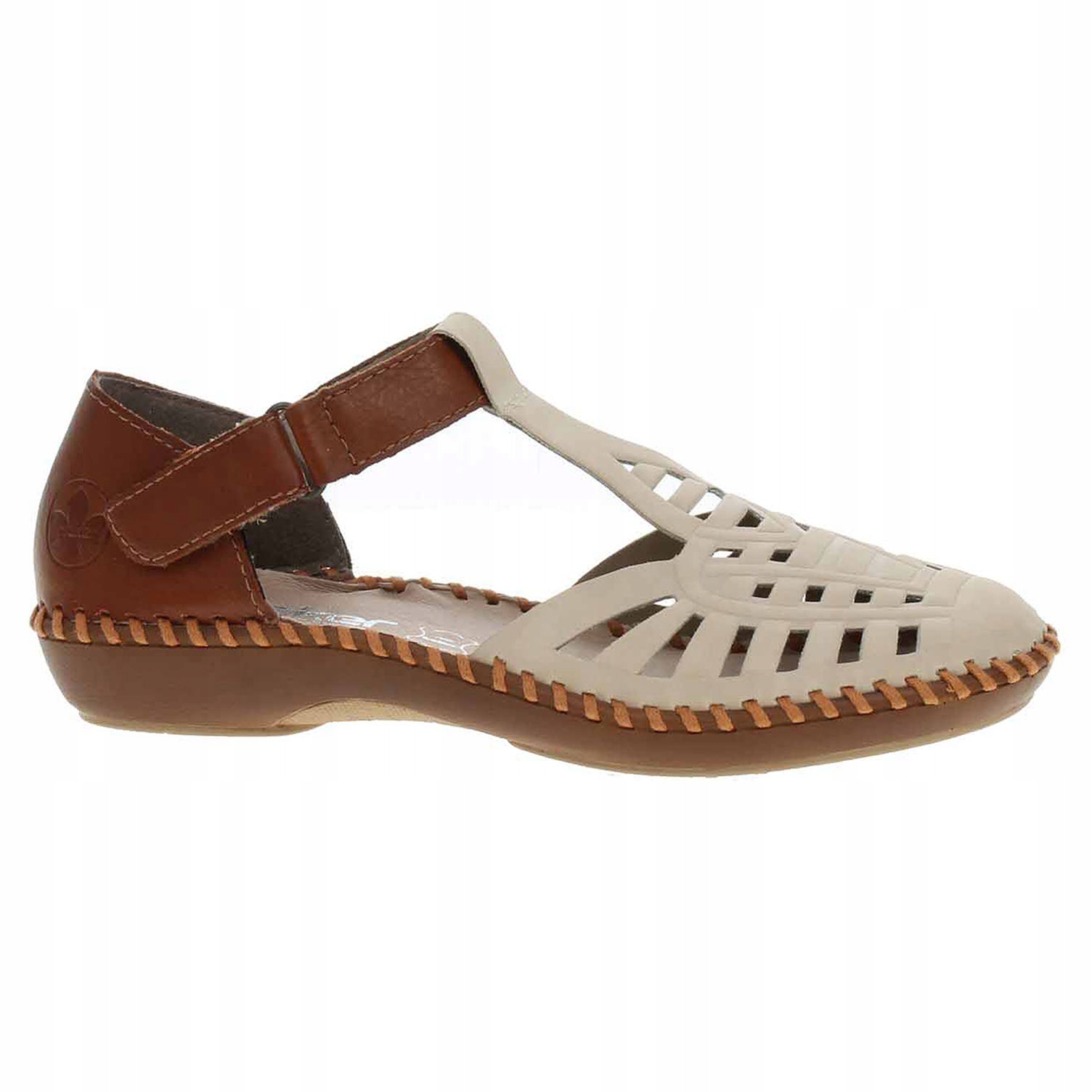 Dámské sandály Rieker M1688-60 beige 41