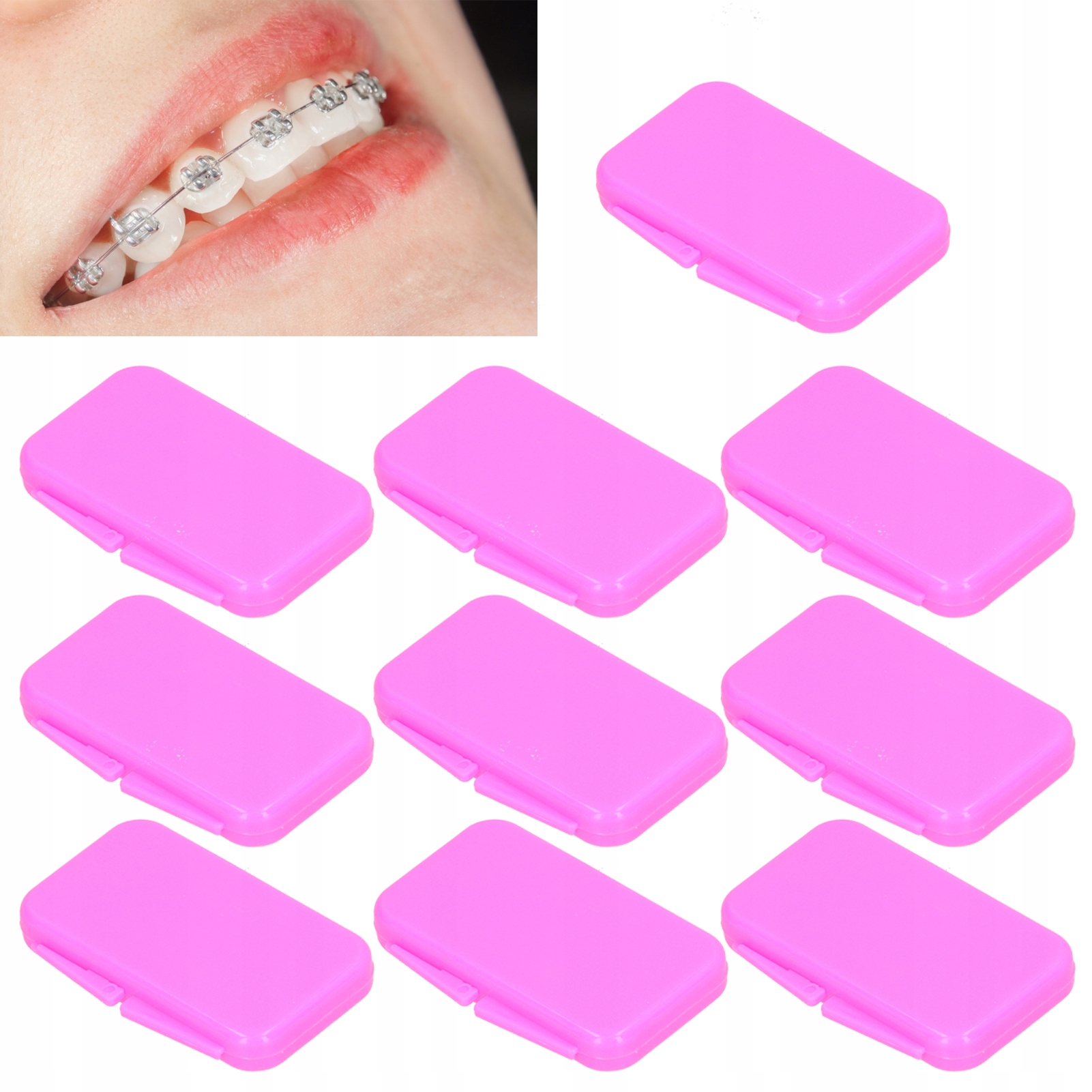 10X WOSK APARATÓW DO ORTODONCJA ORTODONTYCZNYCH Marka bez marki