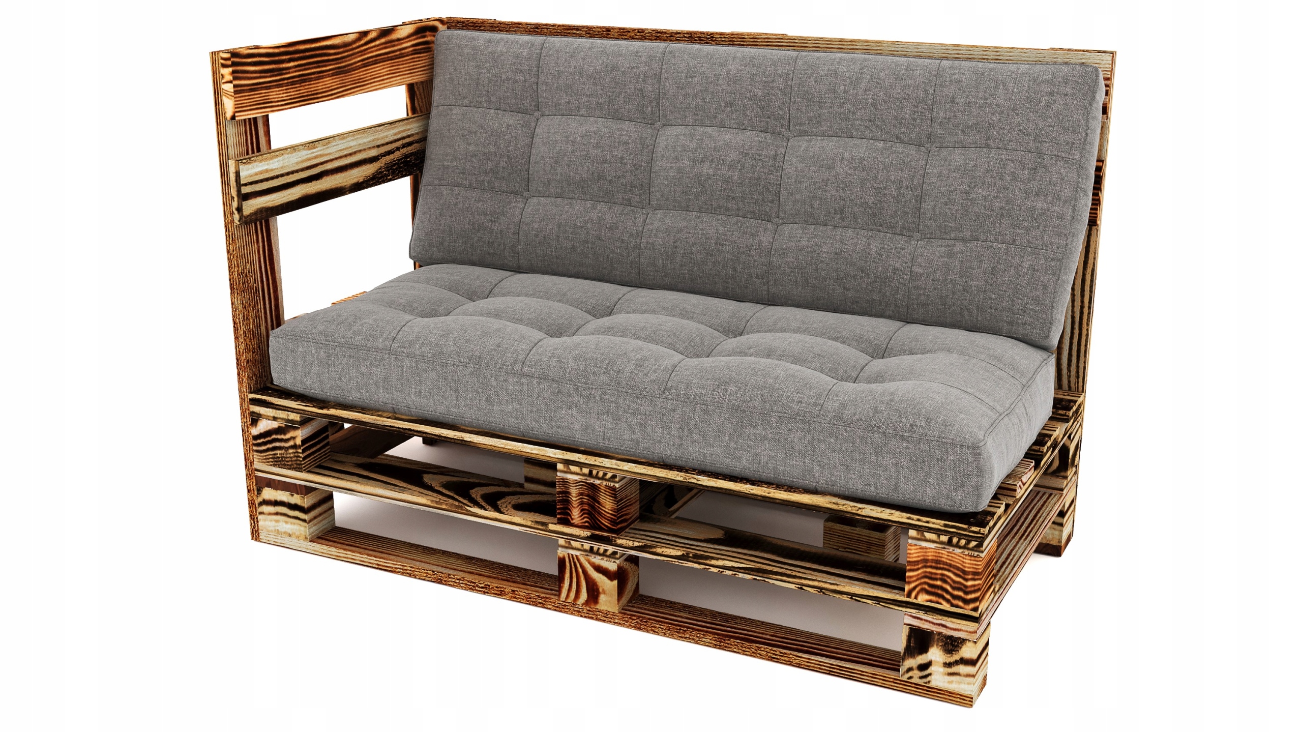 Nábytek z palet 100/60 cm Rohový dřevěný nábytek (Mpe-N-1/6R)