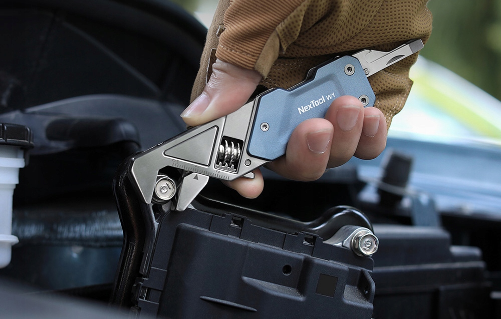 Nextool NE20238 Multitool narzędzie wielofunkcyjne klucz nastawny 6w1 Narzędzia piła przecinak śrubokręt krzyżakowy