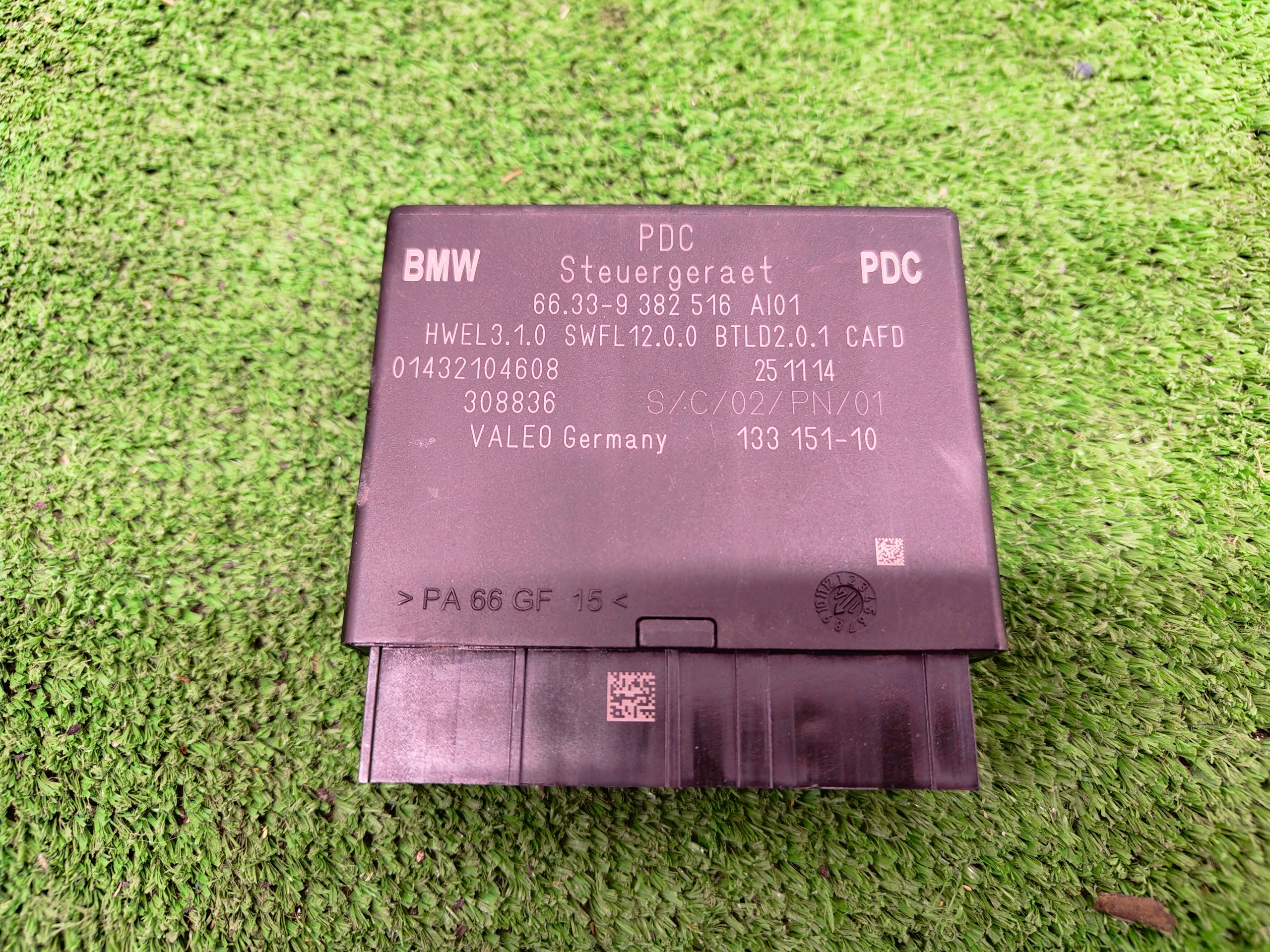 BMW modul Vezerlő egység PDC 9382516