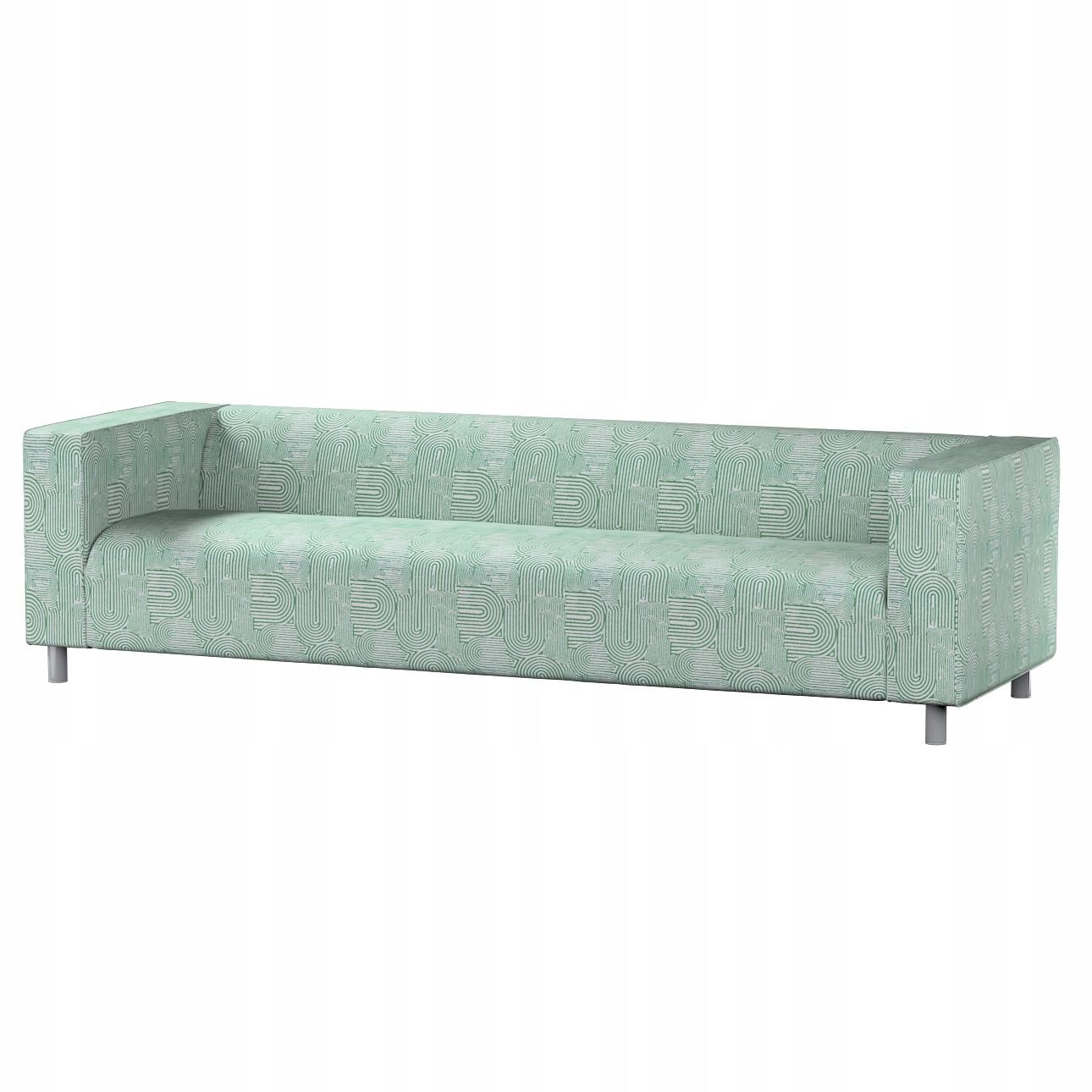 Potah na pohovku Klippan pro 4 osoby Ikea mátově-ecru