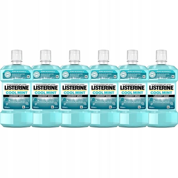 

Listerine Cool Mint Mild 500ml 4+2