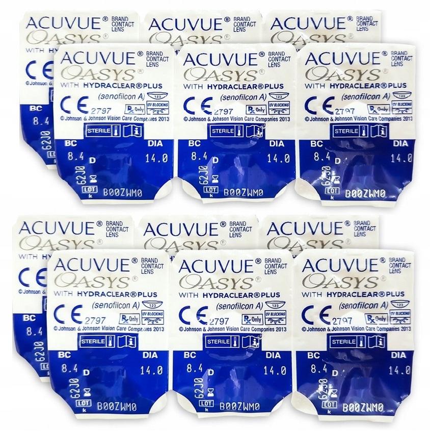 

Soczewki Acuvue Oasys Bc 8.4 2 x 6 szt.