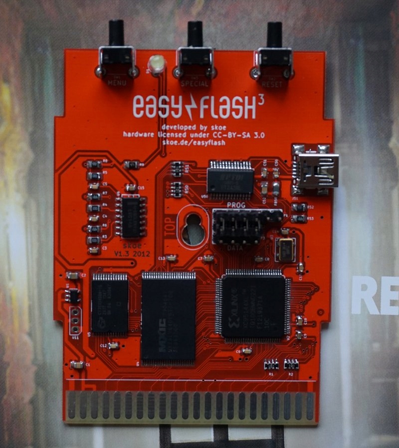C64/128 EasyFlash3 Cartridge
