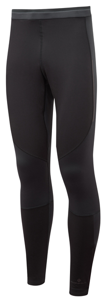 Legginsy do Biegania Ronhill S Męskie Tech X Tights Czarne Wodoodporne
