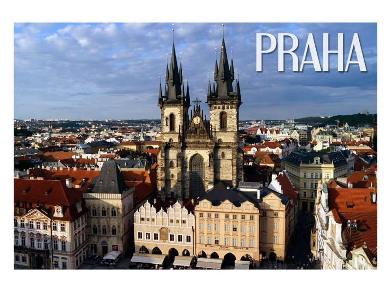 

Praga Zabytki Architektura Magnes na lodówkę