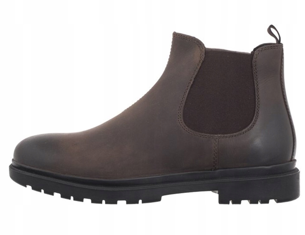 Geox Pánské Kožené Nazouvací Boty 44 Ž4E