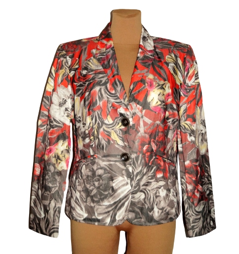 Gerry Weber krásné sako s květinami Nové 40