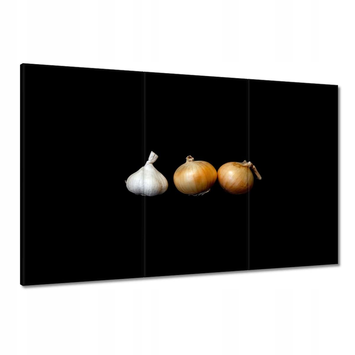 Obrazy 120x80 Cibule Česnek Zelenina