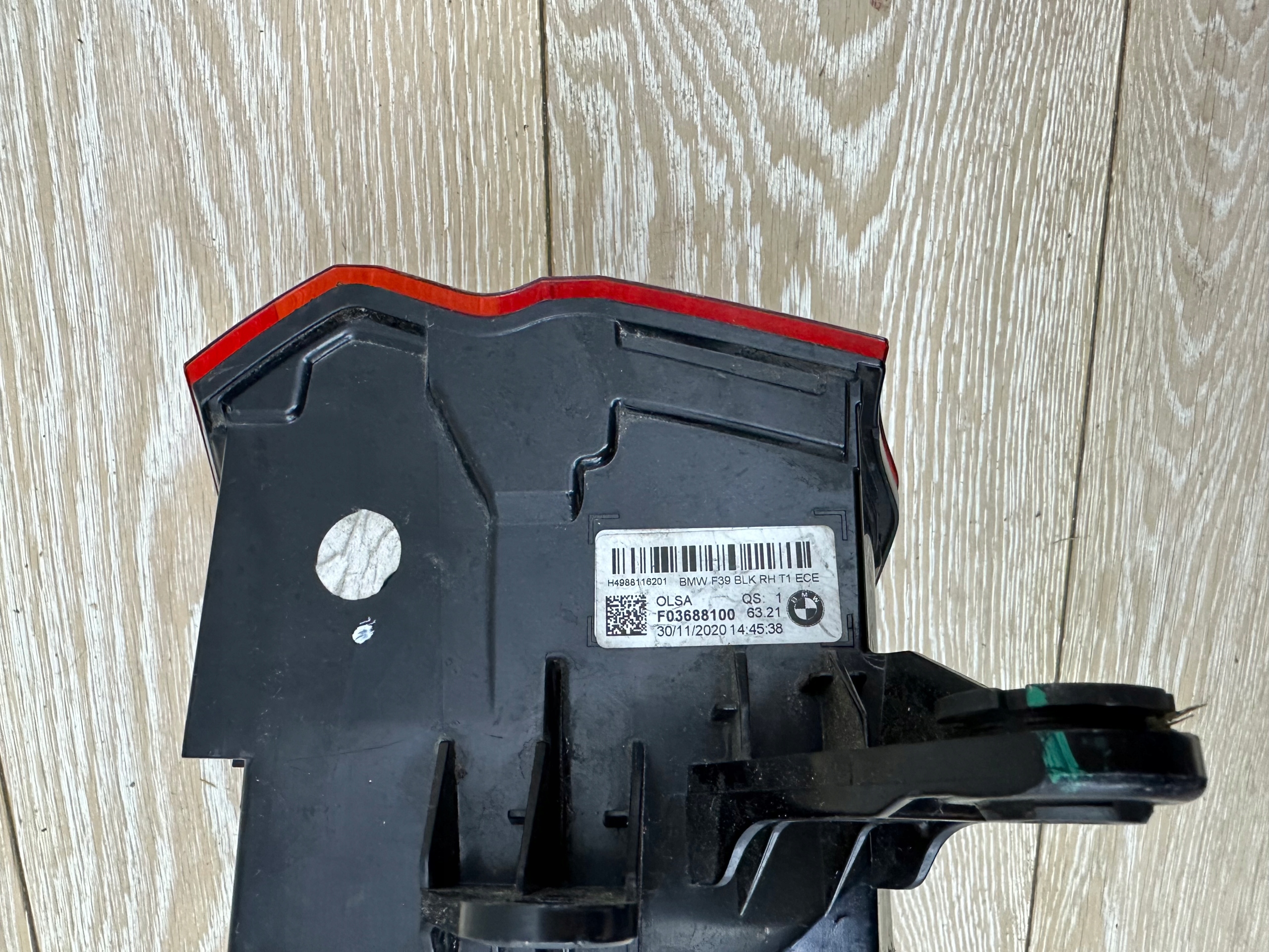 light right rear part BMW X2 F39 9881162