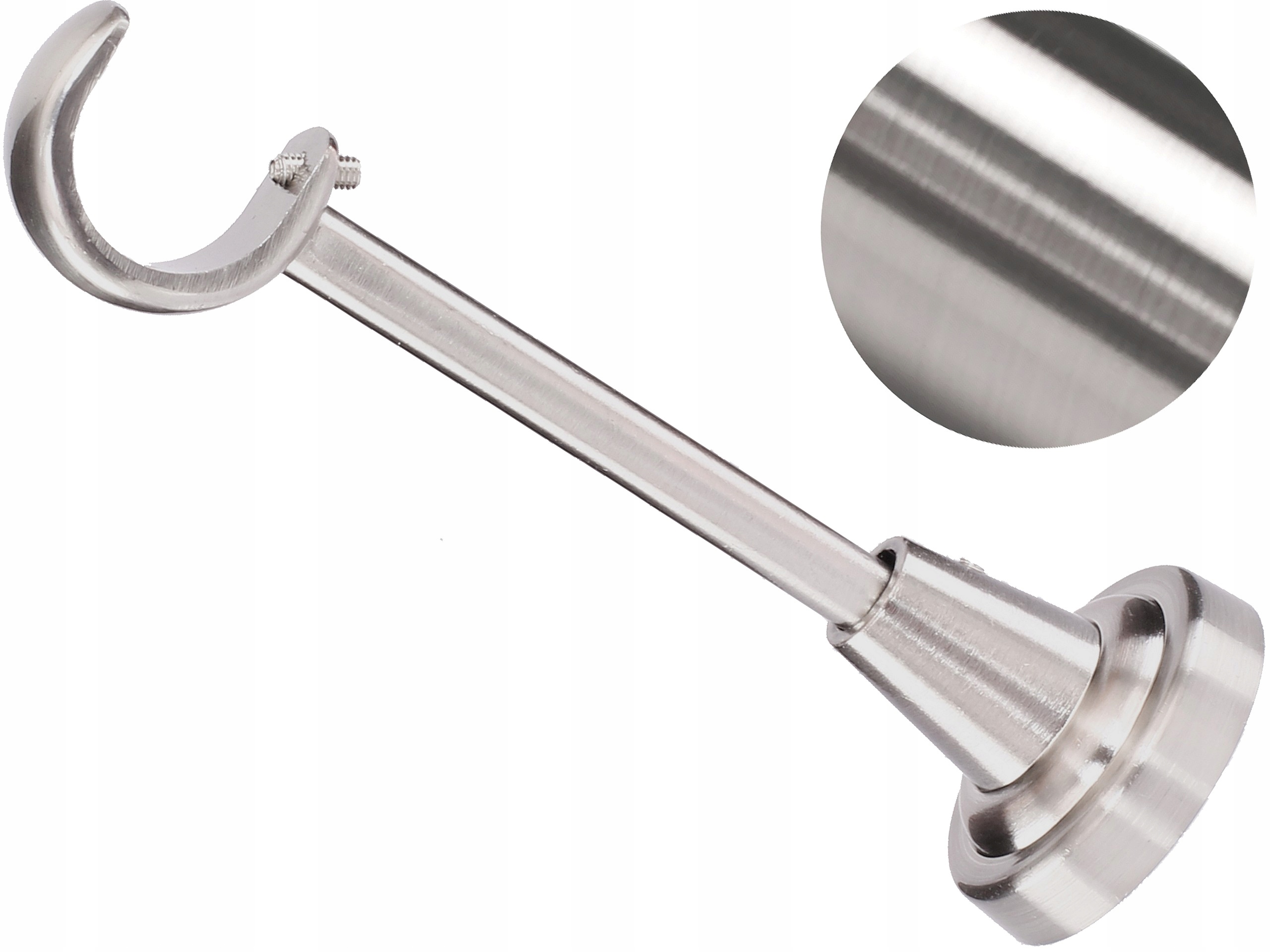 

25 mm Wspornik Pojedynczy Metal Exclusive Stal