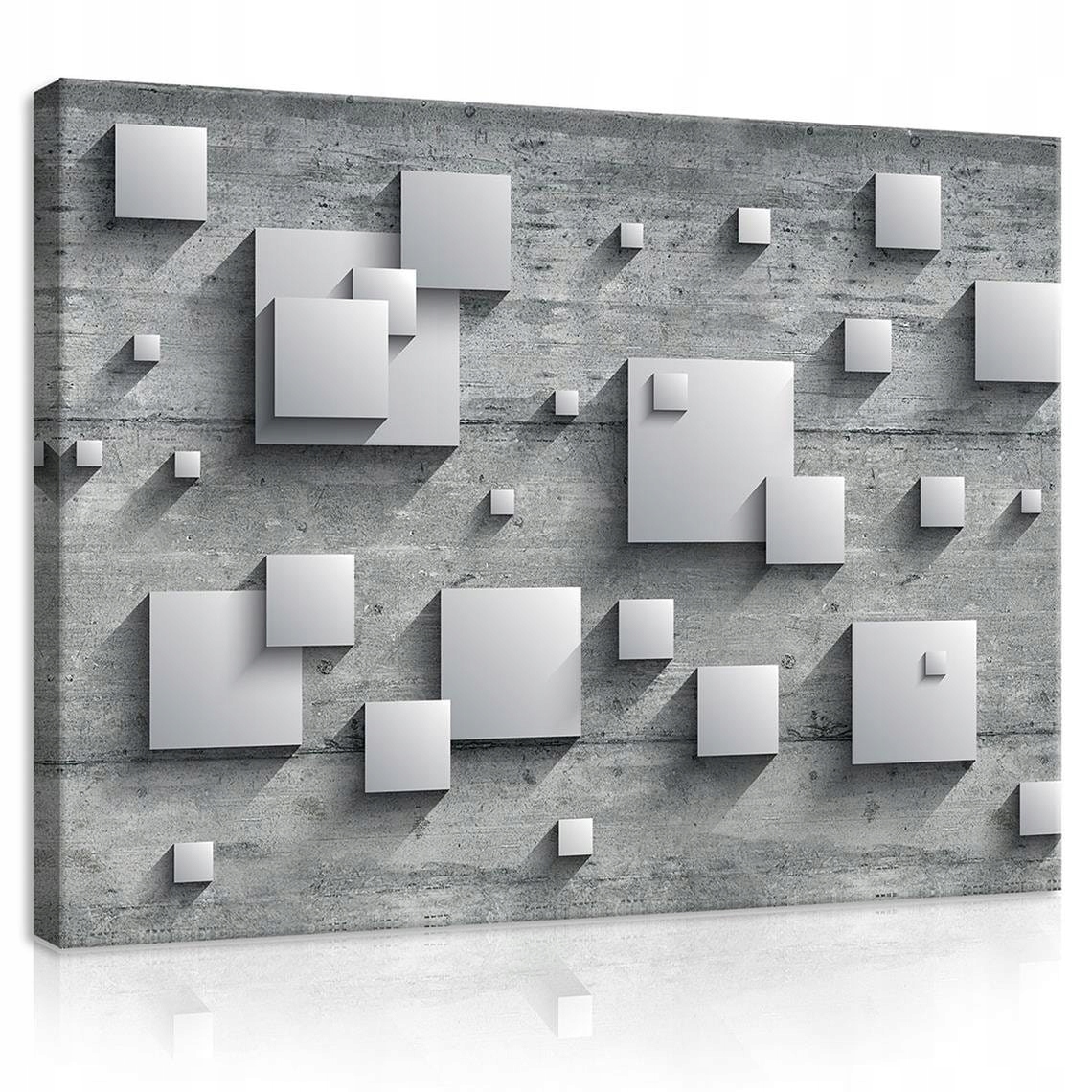 Obraz 100x75 Abstrakce geometrie 3D čtverce moderní minimalismus