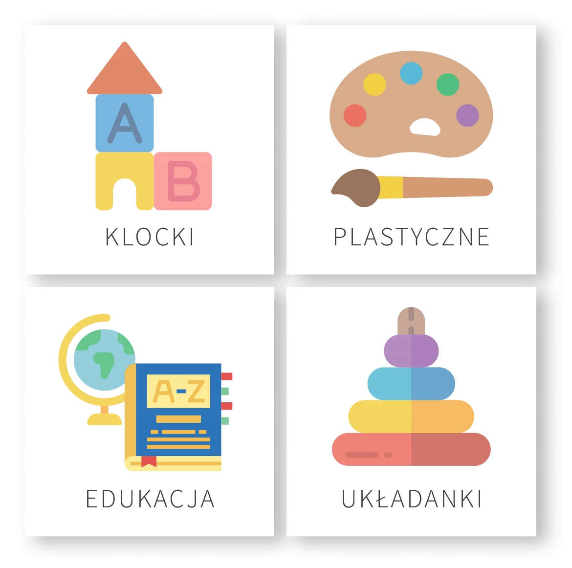 

etykiety naklejki zabawki na Ikea Trofast 72szt
