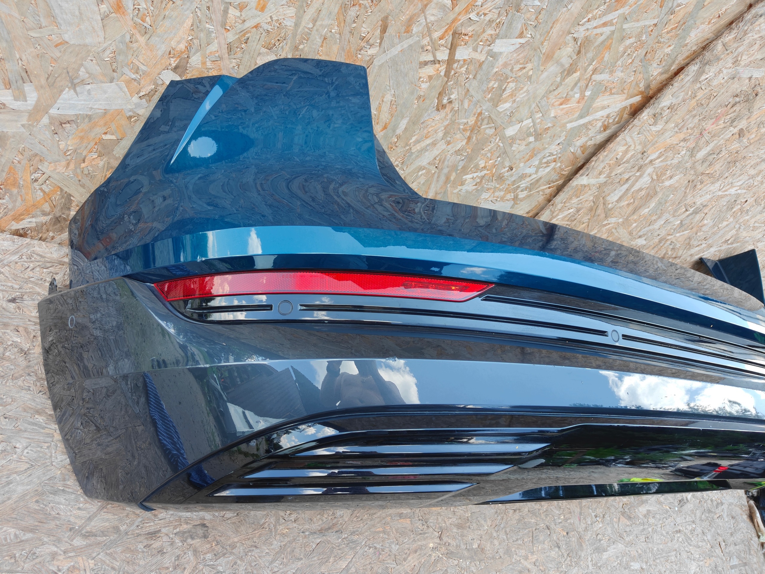 bumper rear rear part complete AUDI E-TRON ETRON 55 Q8 ETRON 2022 ROK SUV
