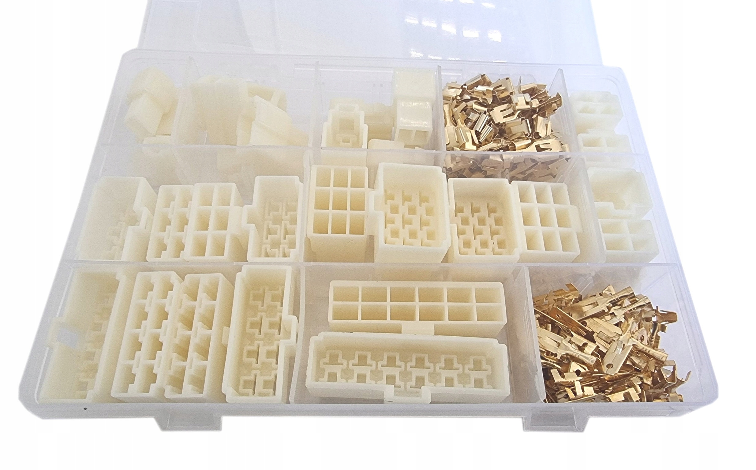 KONEKTORY ZESTAW ZŁĄCZY KONEKTOROWYCH 1-12PIN 147 ELEMENTÓW EAN (GTIN) 4333061470861