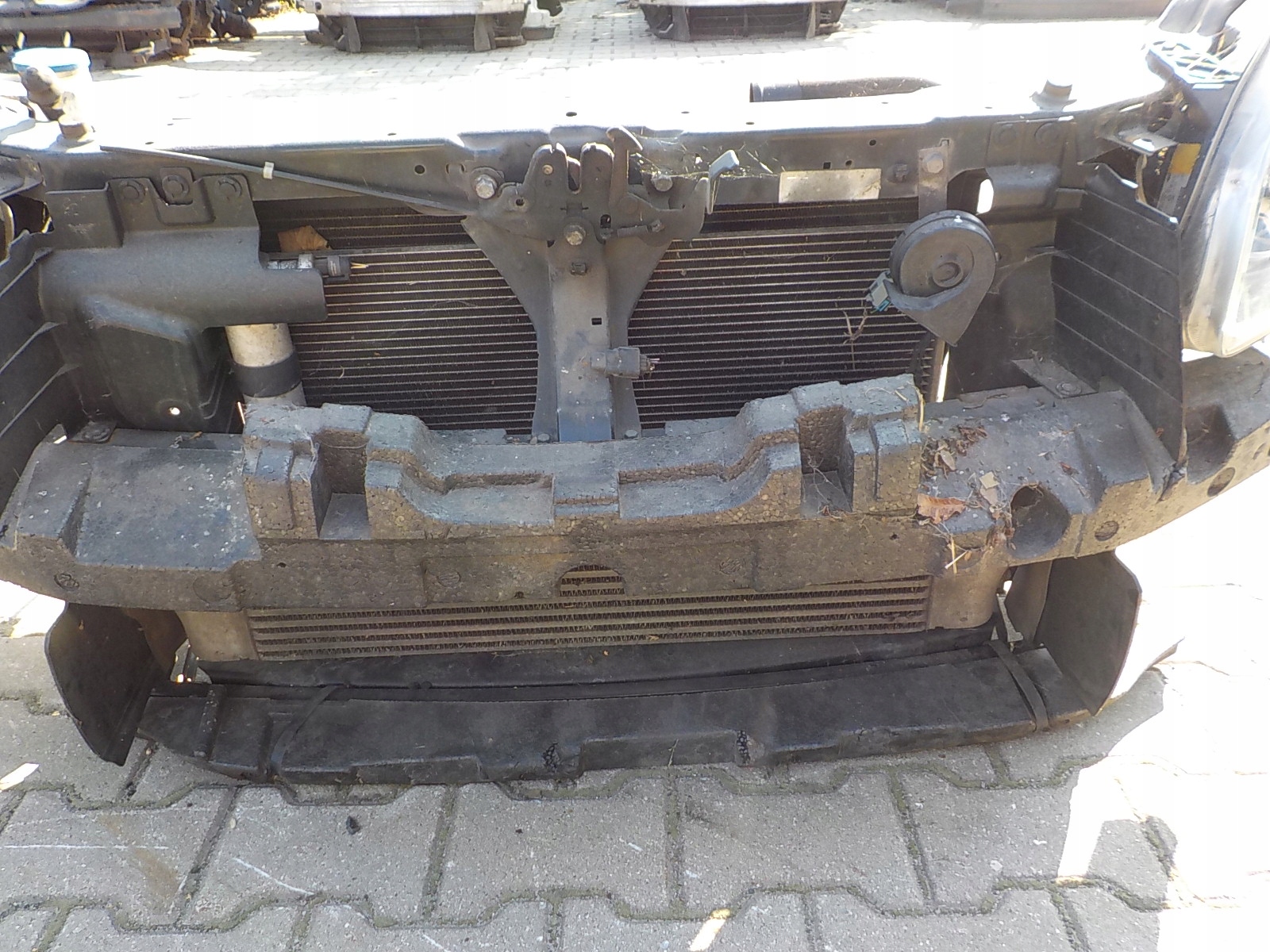 653 NISSAN QASHQAI J10 1.5 DCI support panel for radiators sider radiator