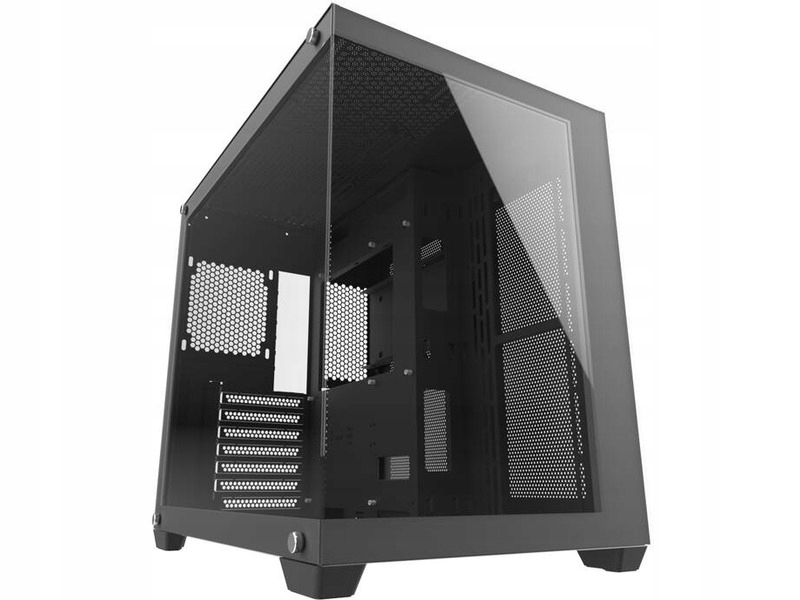 Obudowa DarkFlash C285P Cube Case czarny