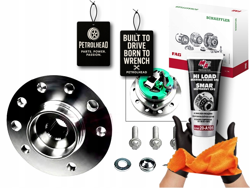 Ložisko Kola Opel Přední Astra G Fag #Petrolhead Pro+ Kit7
