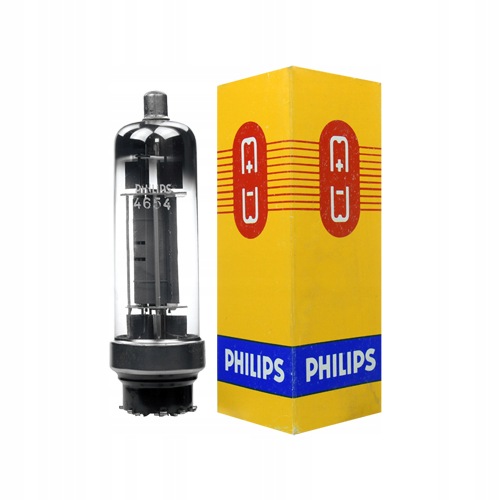 Výkonová pentoda 4654 EL50, 10E/131 Philips Nos