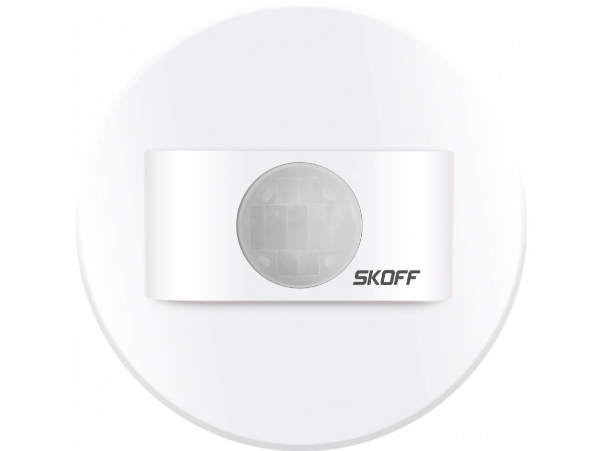 Snímač pohybu 230V Biely 0,6W Rueda Pir 120 Skoff