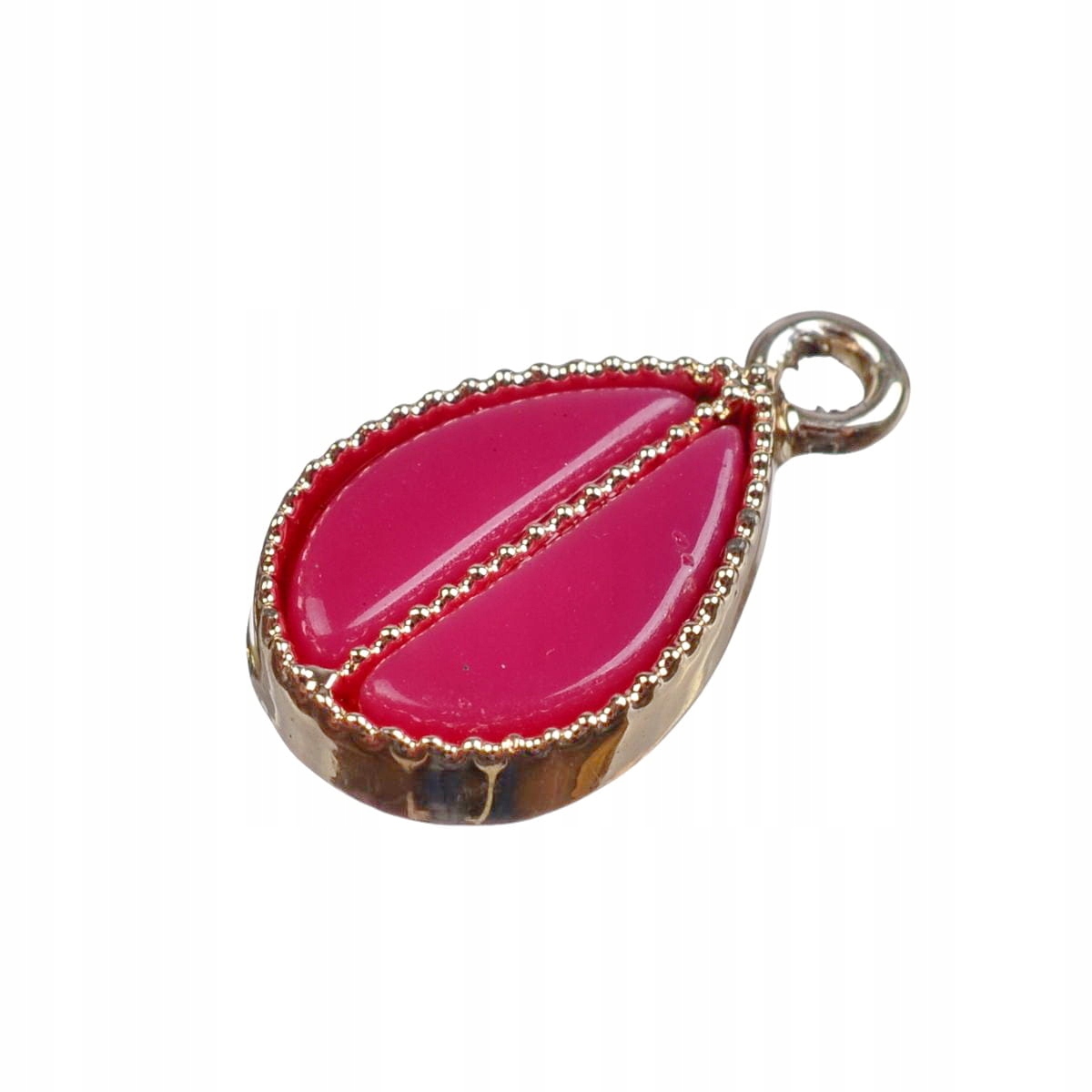 ZAW259 Zawieszka metal. Charms Kropelka złota