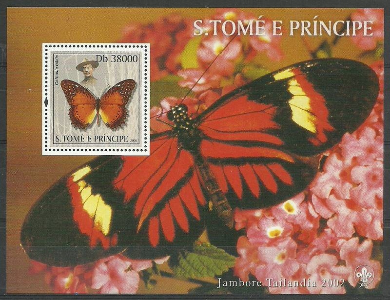 Wyspy Św. Tomasza i Książęca 2003 Mi bl 429 Czyste **