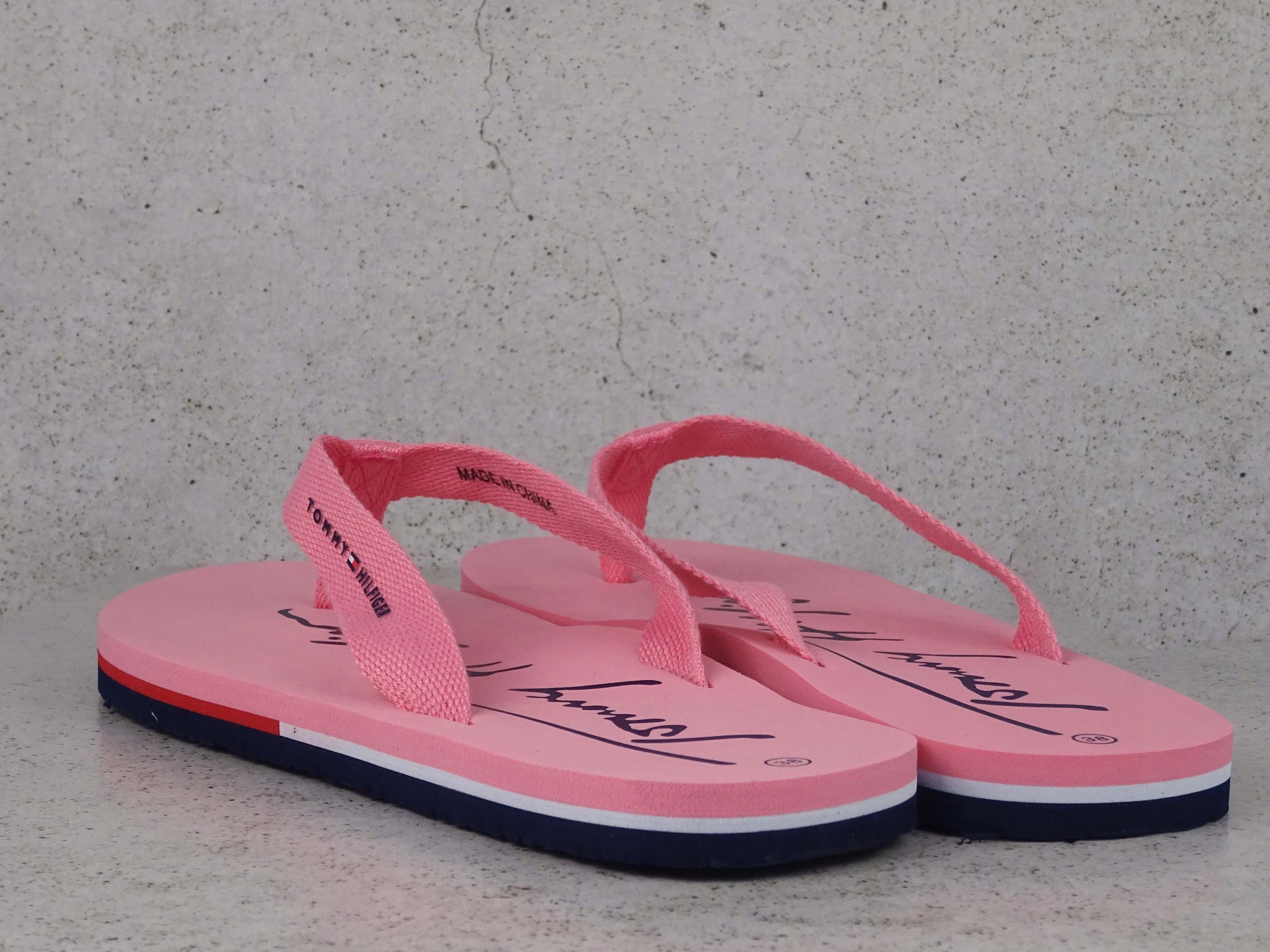 TOMMY HILFIGER FLIP FLOP JAPONKI KLAPKI PLAŻA Materiał wkładki inny