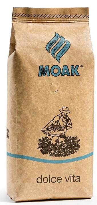Kawa ziarnista Moak Dolce Vita 1 kg 100% Arabica