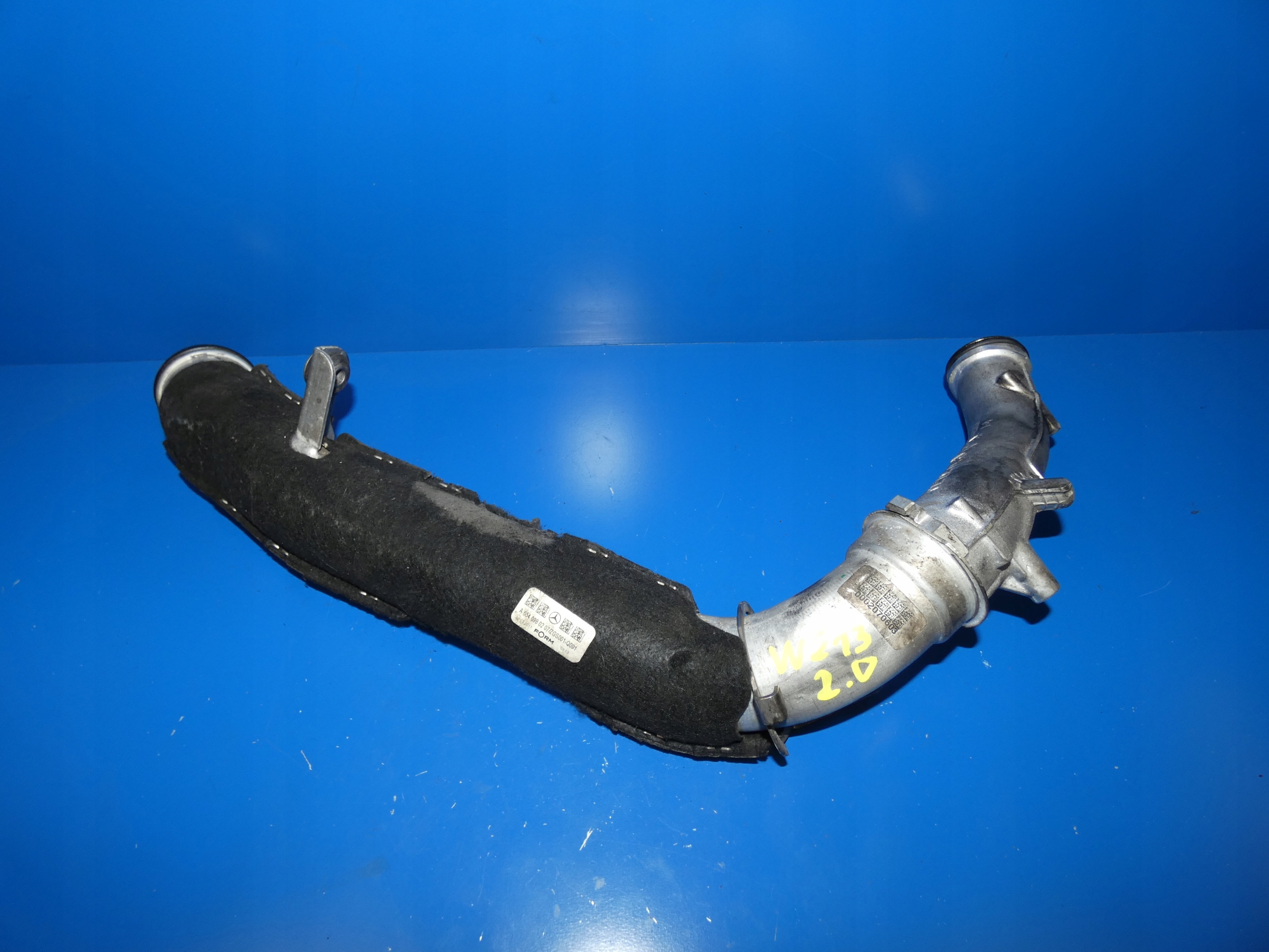 E KLASA W213 W205 2.0 CDI pipe of the intercooler