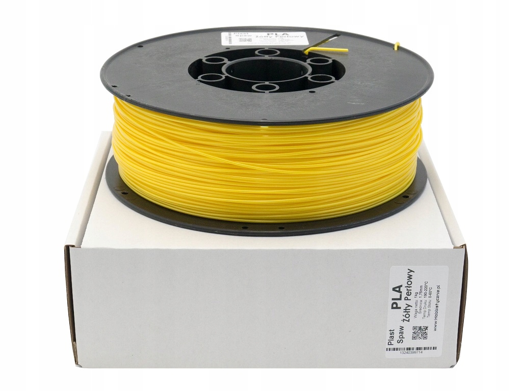 

Filament Pla Żółty Perłowy Banan Sun 1kg PlastSpaw