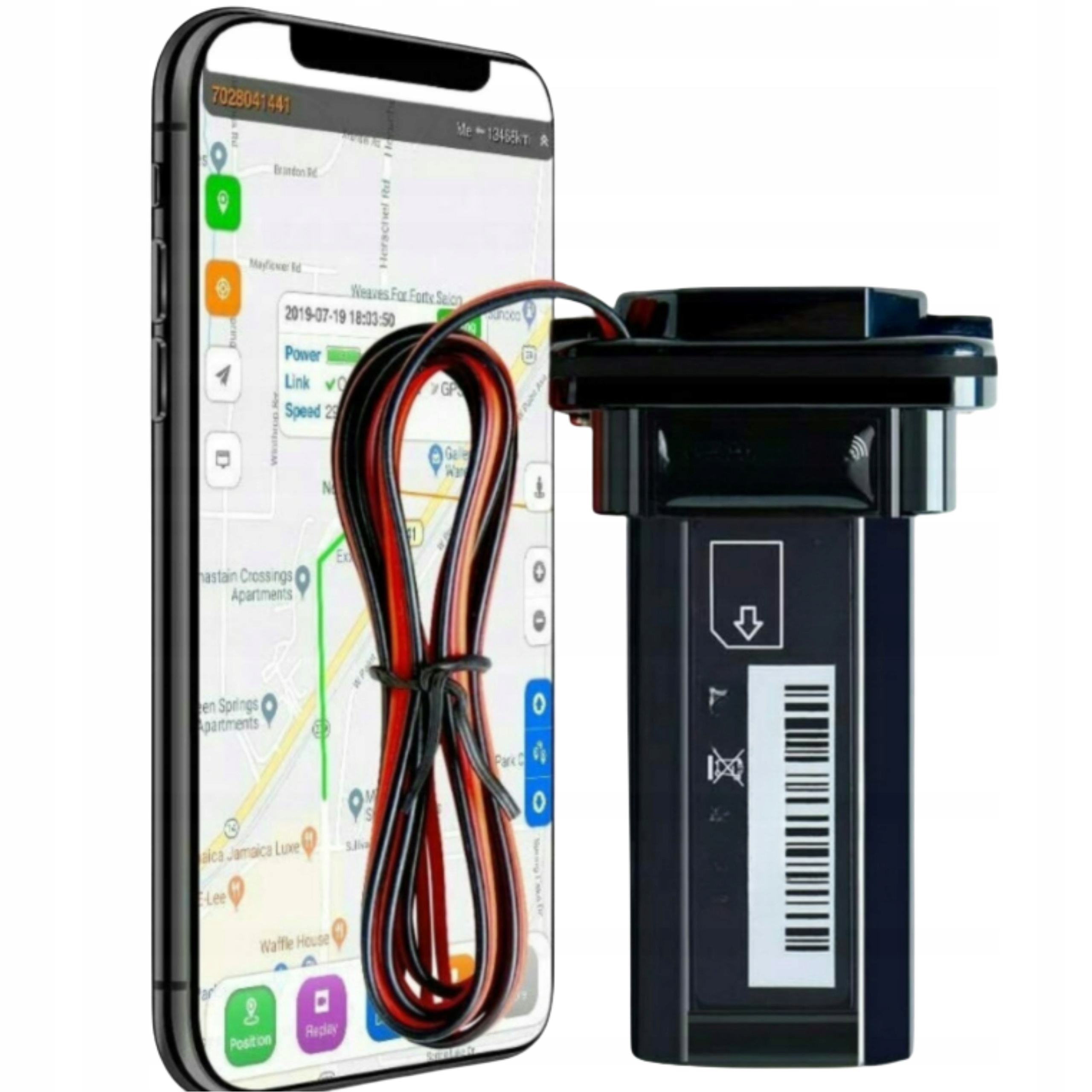 Lokátor Gps Auto Motocykel Univerzálny 3G 4G Sim karta