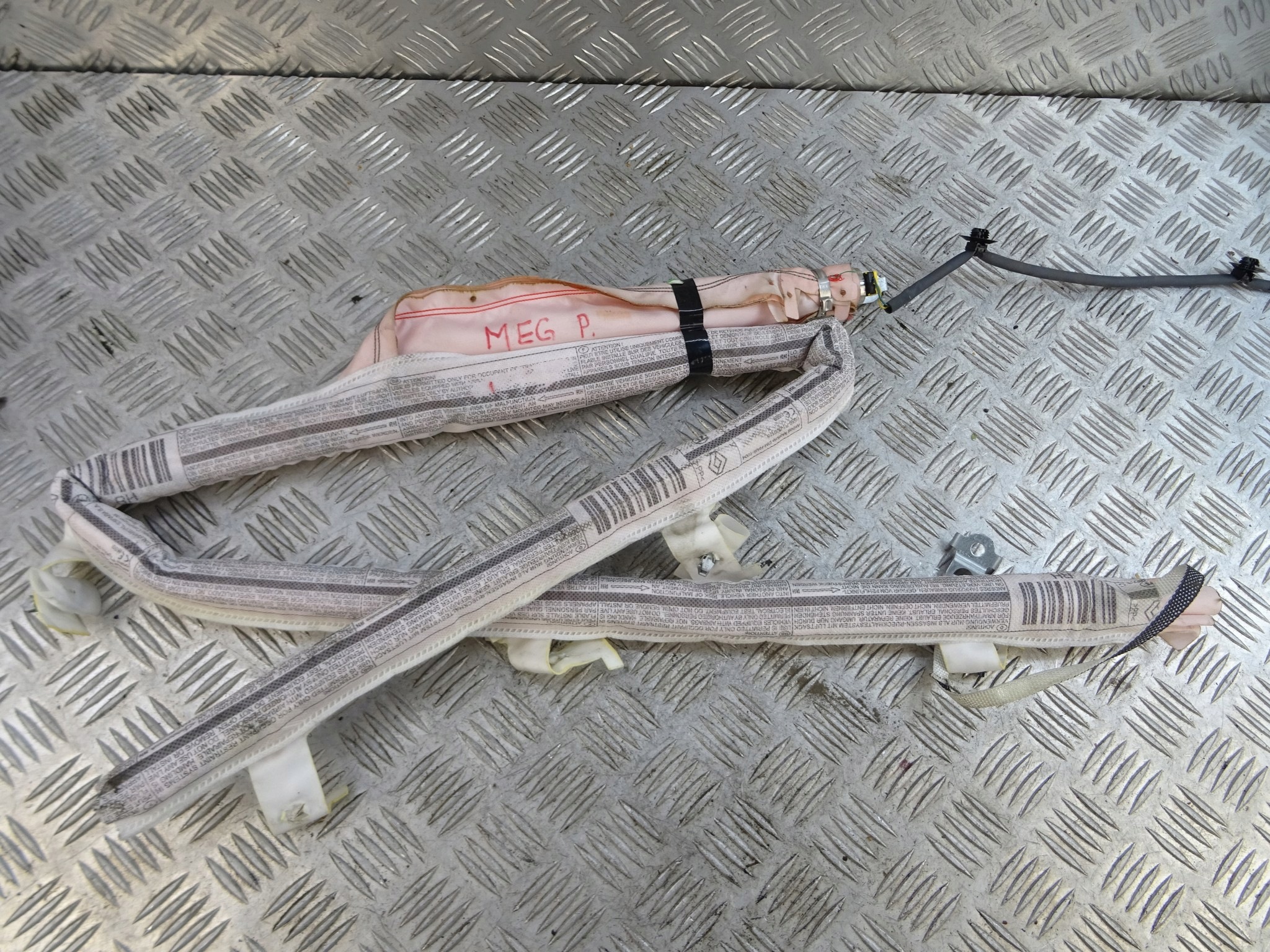 RENAULT MEGANE V E-TECH Dachvorhang Airbag POWIETRZNA rechts