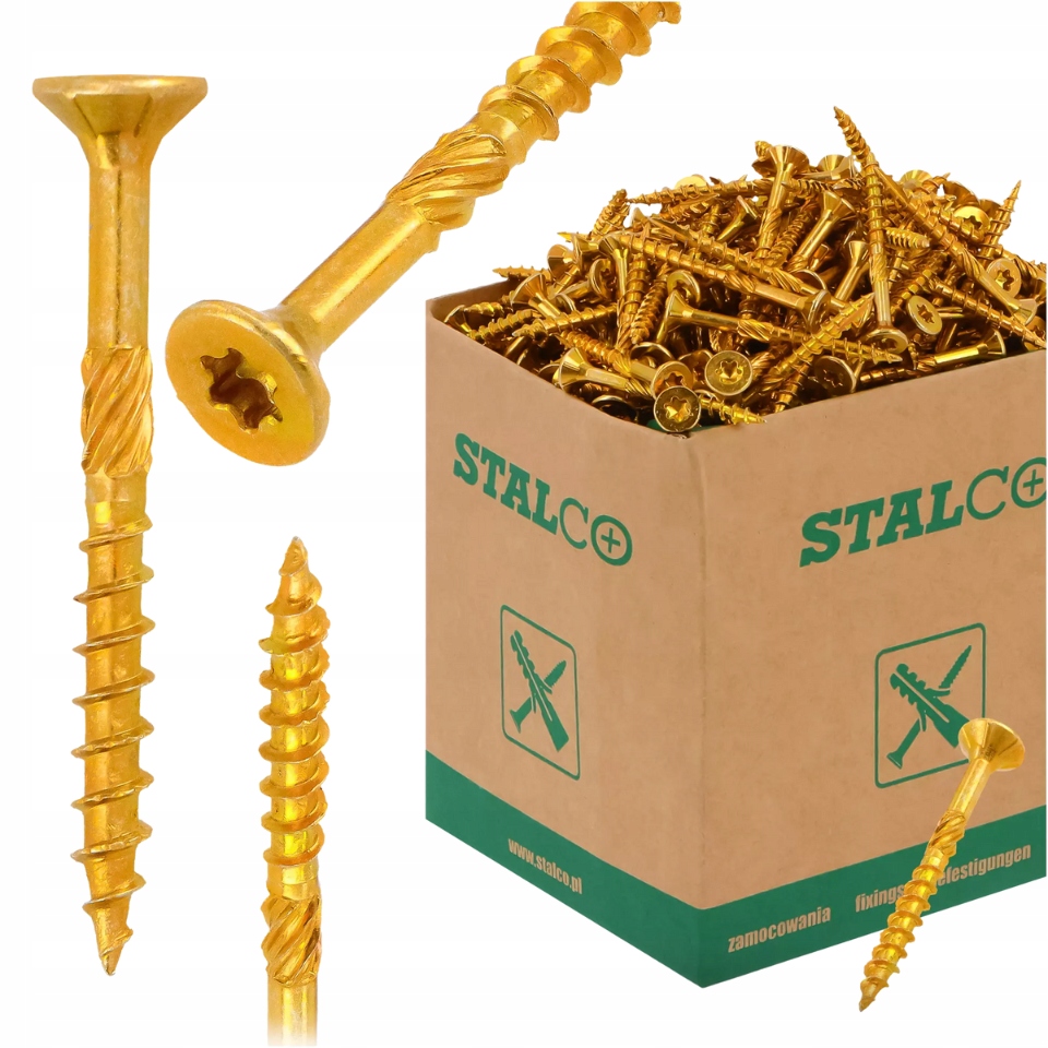 

Wkręty hartowane do drewna 5.0* 40 torx 500szt.