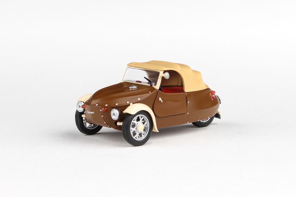 Abrex Velorex 16/350 (1966) 1:43 Hnědá/Světle Béžová/Slonová Kost