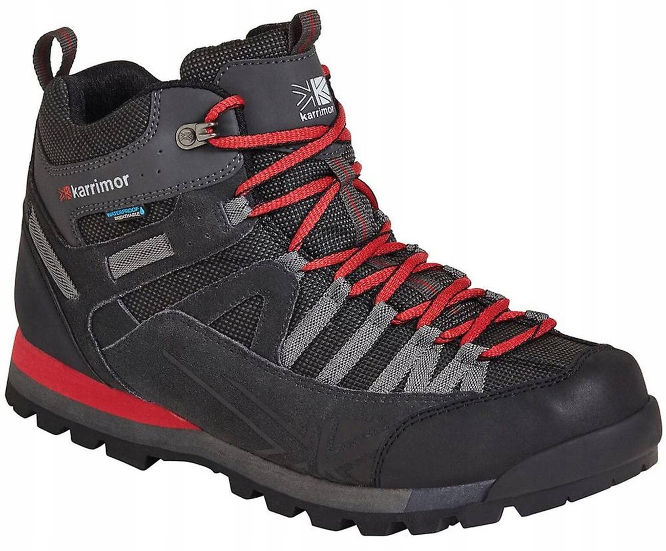Trekové sportovní boty do hor Karrimor Spike Mid K949-BKR Vel. 45