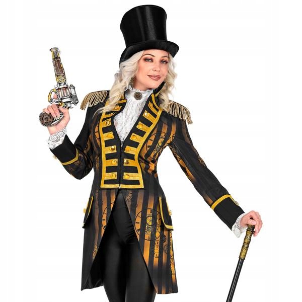 Dámský Černý Steampunk XL