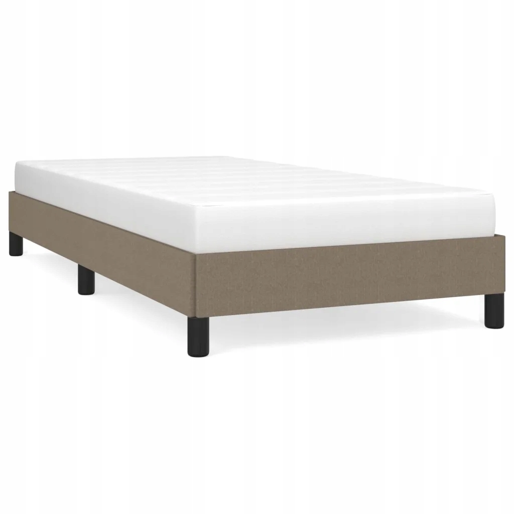 Rám postele sametový taupe 193 x 93 x 25 cm