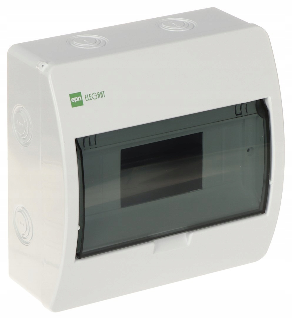8-MODULOVÝ Rozvaděč Na Omítku ELEGANT-1X8/NT/W/EPN Elektro-Plast