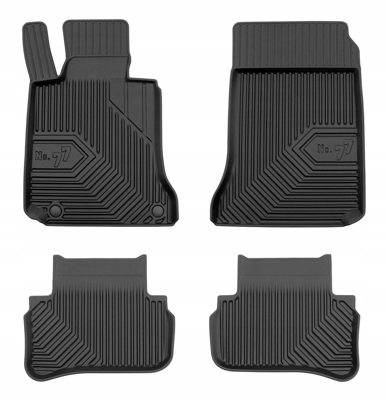 Gumové koberce Mercedes-Benz třídy C S204 kombi 2007-2014 Korytka 77