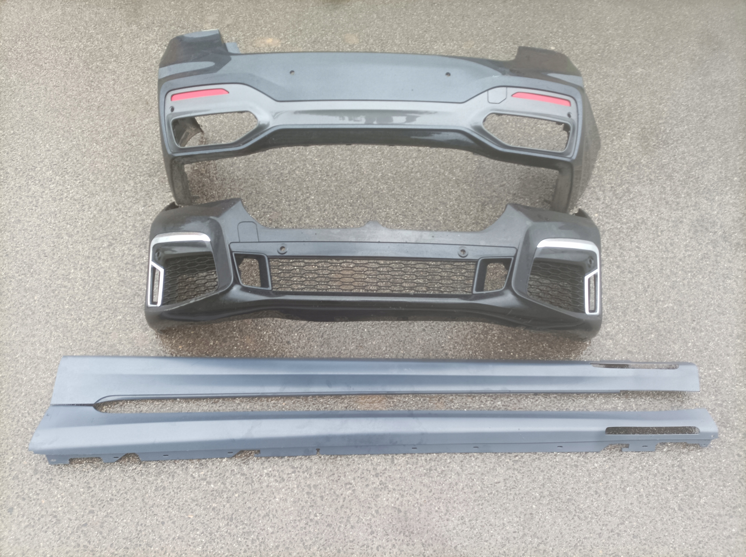 BMW 7 G11 MPAKIET M PAKIET ZDERZAK PRZEDNI TYLNY