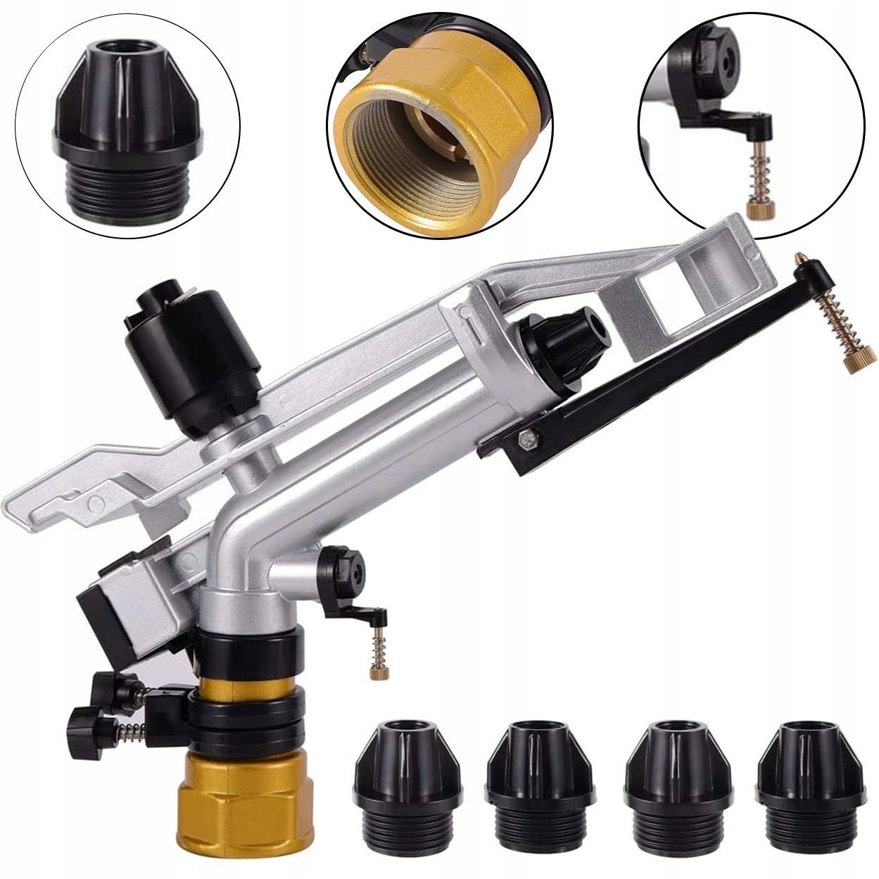 Zraszacz do polewania polowy (młoteczkowy) sektorowy R-29 m S-35 1,5"