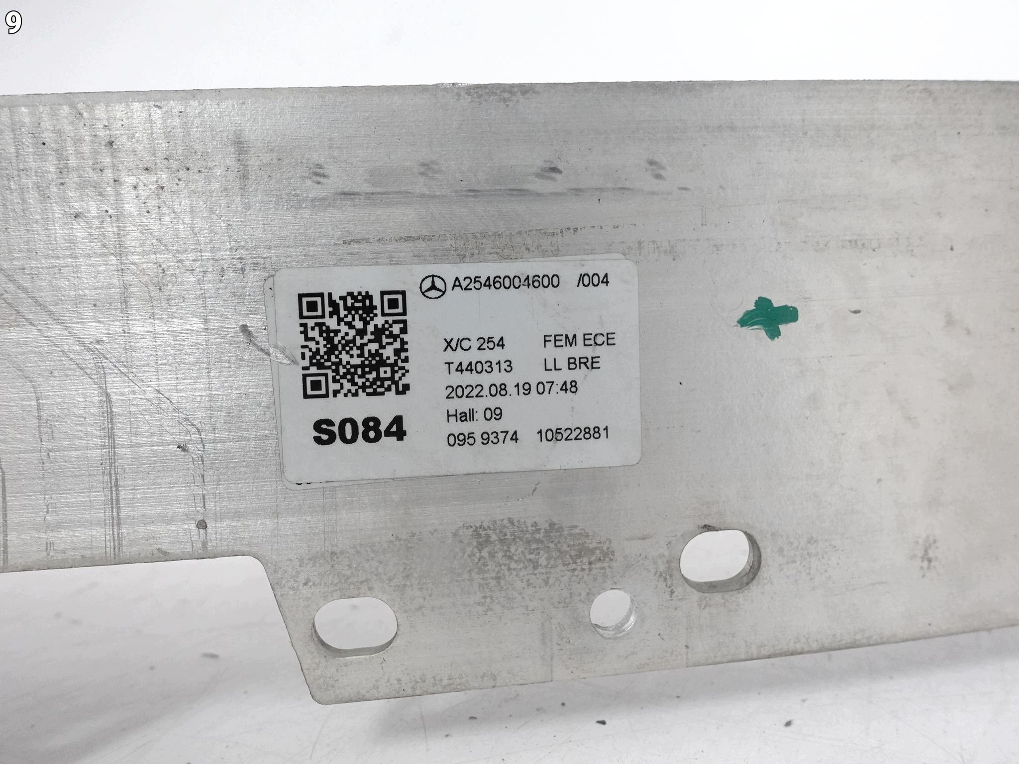 MERCEDES GLC II 2 X254 C254 22- sider console pillar W bumper front